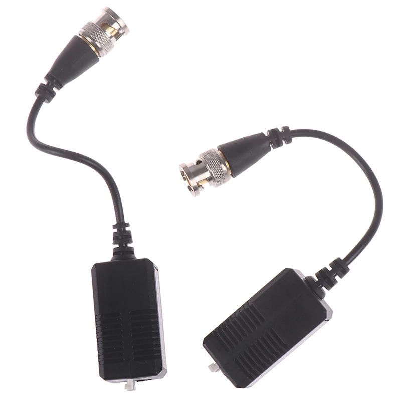 2 шт. пассивные трансиверы UTP Video Balun Twisted расстояние 300 м Кабель BNC Cat5 для адаптера