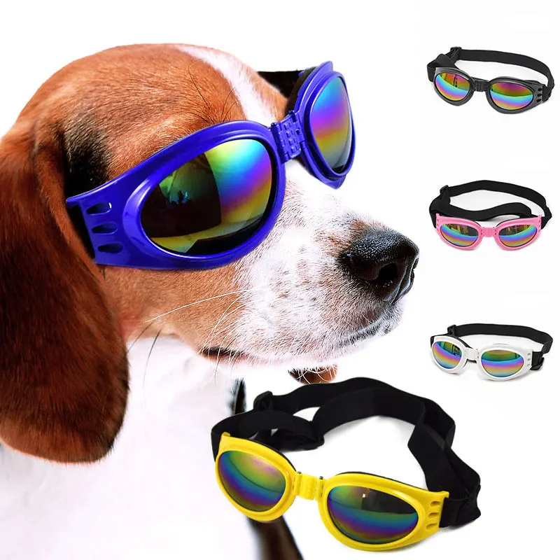 

5 Colors Dog Protection Goggles UV foldable Sunglasses Multicolor For Dog Pet Products Accessories Dog Protection Goggles
