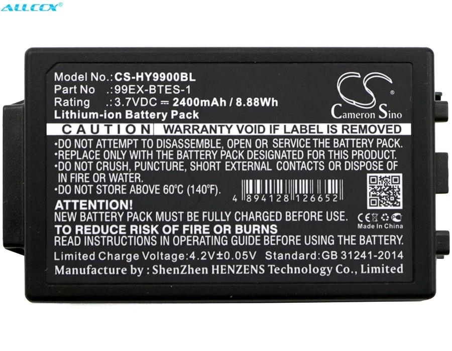 Аккумулятор Cameron Sino 99EX BTES 1 для Dolphin/Honeywell 99EXhc 99GX 2400 мАч|Цифровые аккумуляторы| |