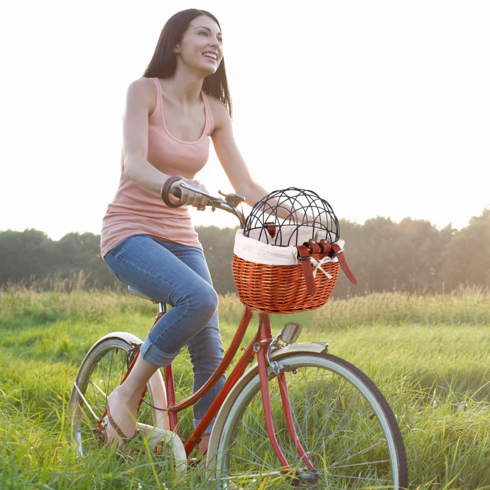 

Basket Frame Removable Cycling Front Carrier Bag Pet Carrier Bag