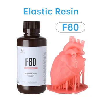 Resione 500g 3D UV Printer Resin Tear Resistant Flexible Elastic For Elegoo Anycubic Resin 3D Printer SLA DLP LCD 3
