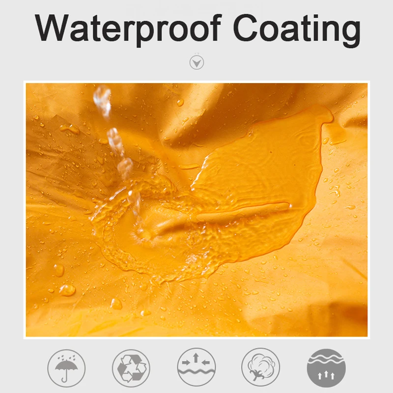 Регулируемый водонепроницаемый рюкзак 35/45 л наплечная сумка с дождевиком