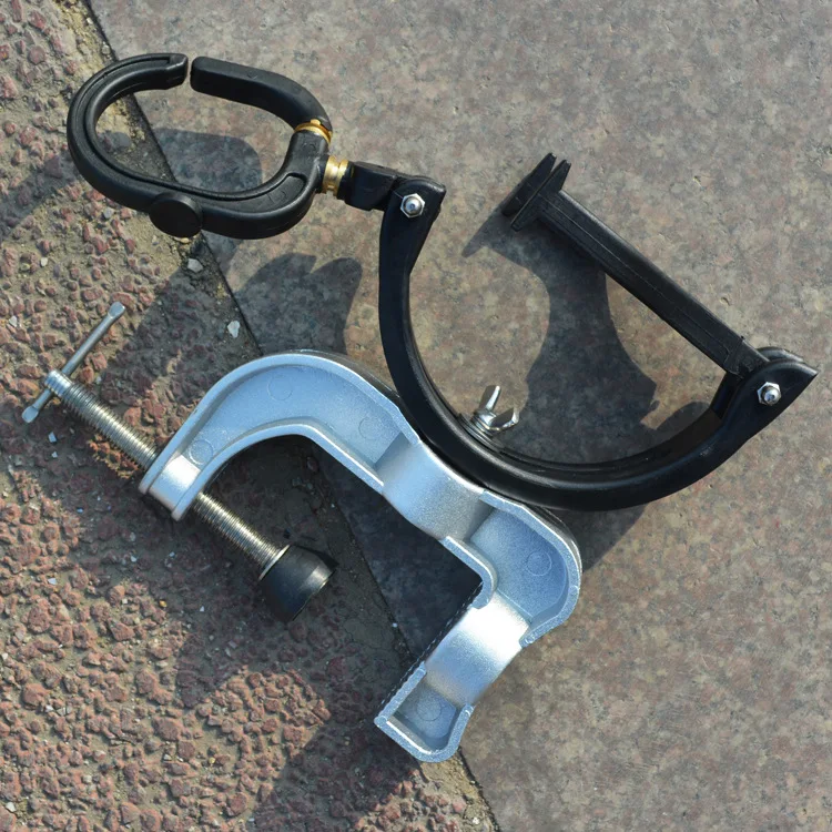 Boat Marine Aluminium Alloy Fishing Rod Pole Rest Stand Bracket Support Holder Adjust Clamp Tackle Tools | Спорт и развлечения