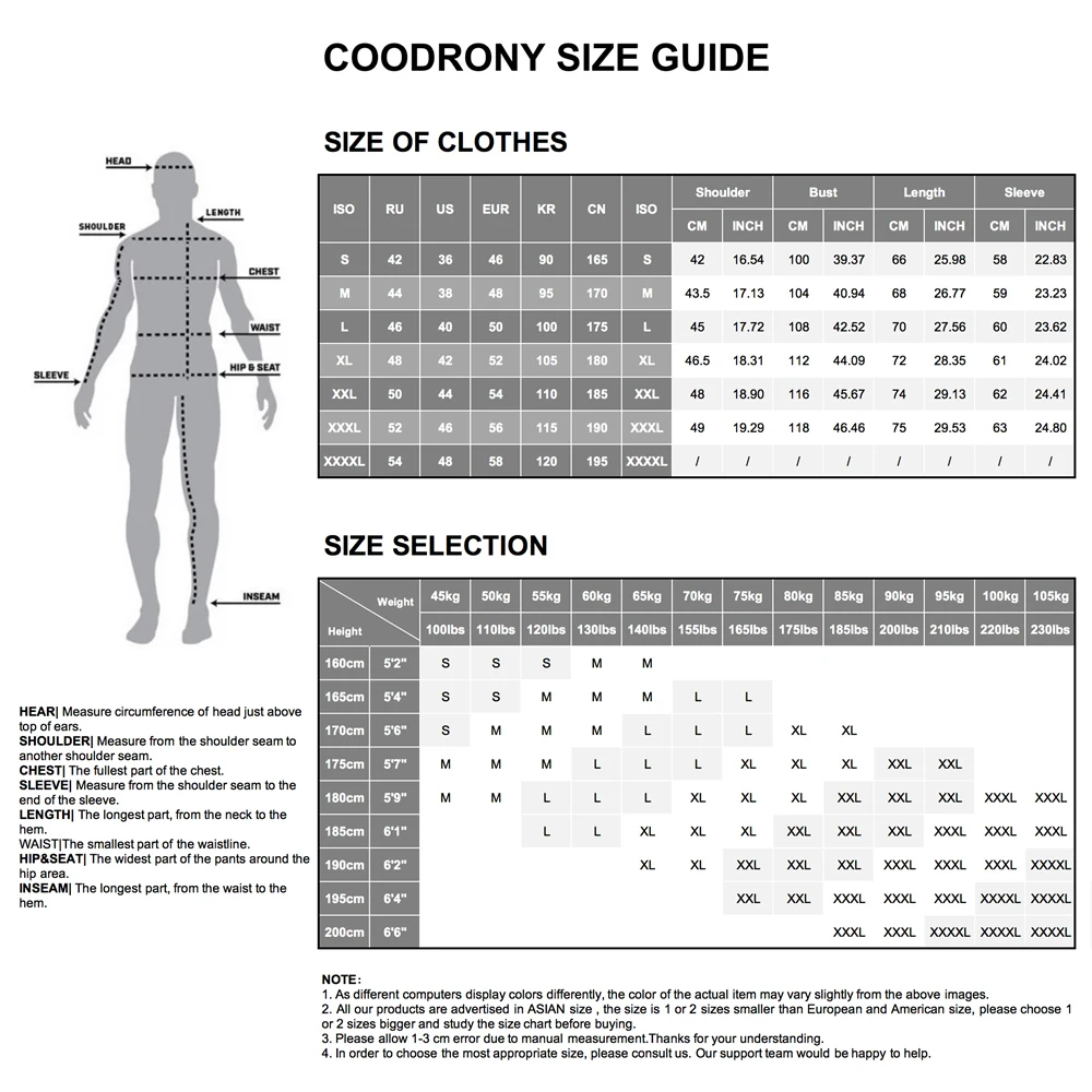 COODRONY Brand Spring Autumn High Quality Classic Casual Pure Color 100% Mercerized Cotton V-Neck Long Sleeve T Shirt Men C5067