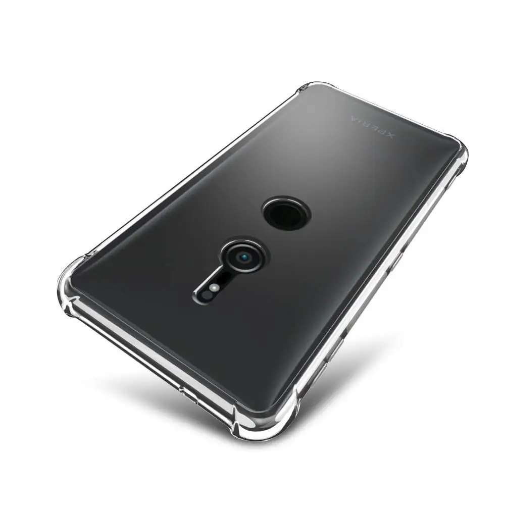 Ультратонкий Мягкий чехол из ТПУ для Sony Xperia XZ3 1 10 PLUS прозрачные силиконовые чехлы
