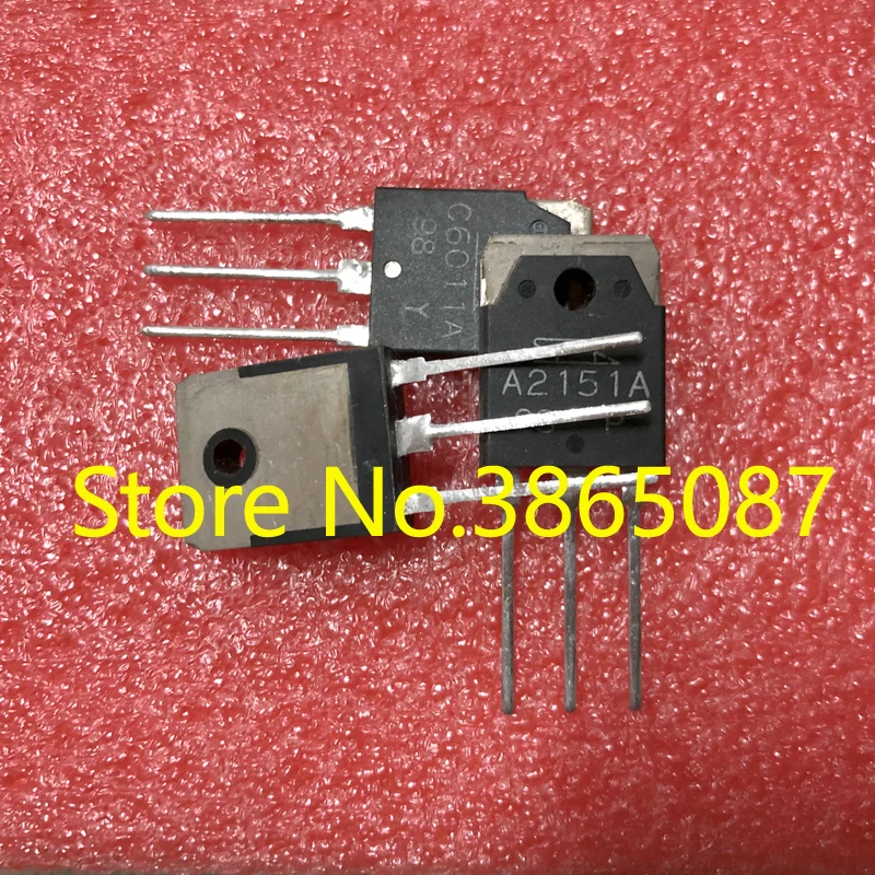 20 пар шт. 2SA2151A и 2SC6011A TO 3P 2SA2151 A2151 A2151A 2SC6011 C6011 C6011A PNP NPN Мощный транзистор