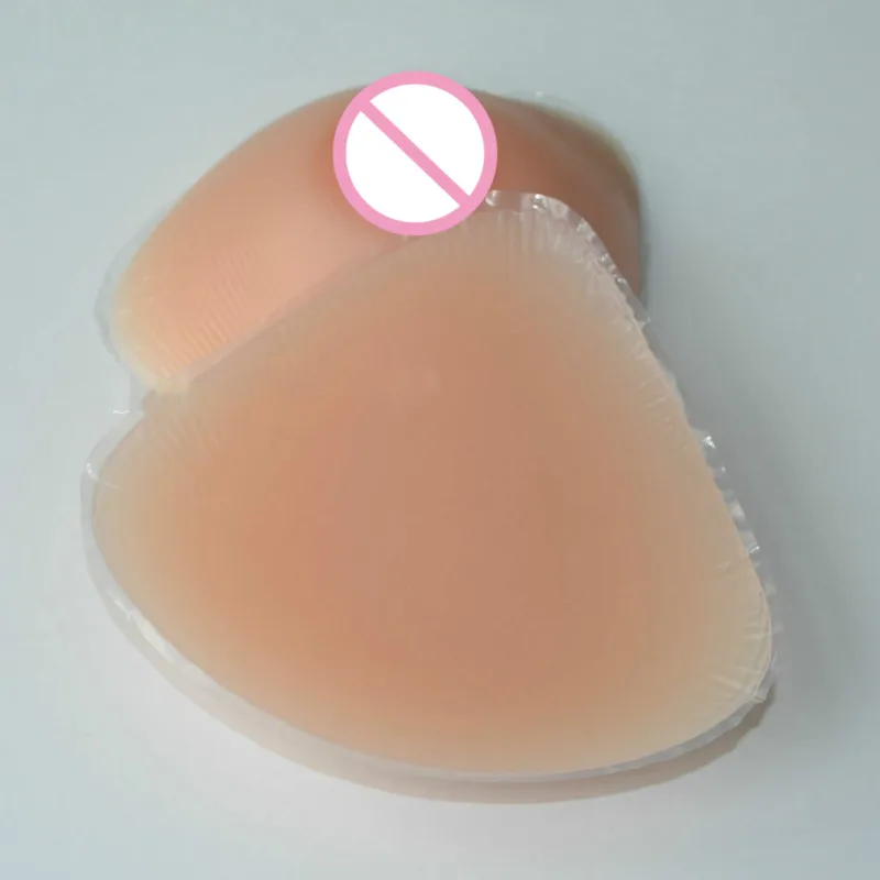 A Cup 600g Triangle Silicone Breast Shape Enhancer Cross Dressing Table Transgender Role Play Highlights The Figure Line