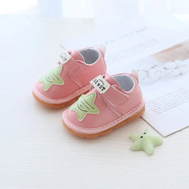 2019 Autumn Baby Girls Boys Casual Shoes Infant Toddler Star Non-Slip Comfortable Outdoor Kids Children First Walker | Детская одежда и