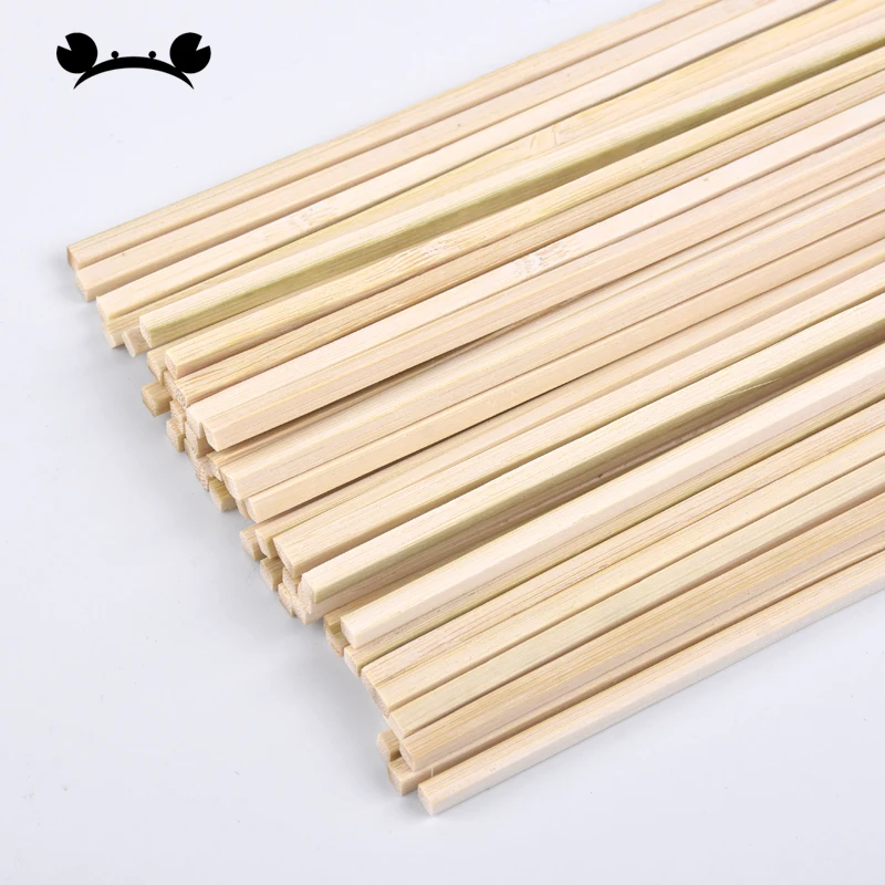 50 шт. 30 см Длинные DIY деревянная квадратная ручка стержни для DIY искусство ремесла инструмент для украшения дома