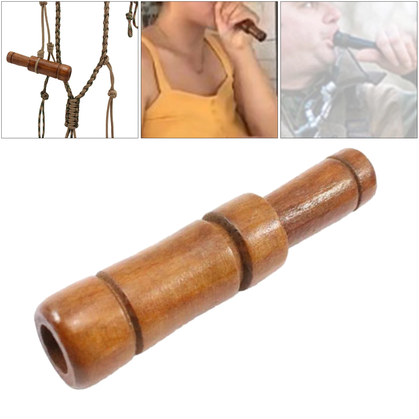 

Outdoor Duck Call Whistle Sound for Wild Gooses Camping Hunting Tool