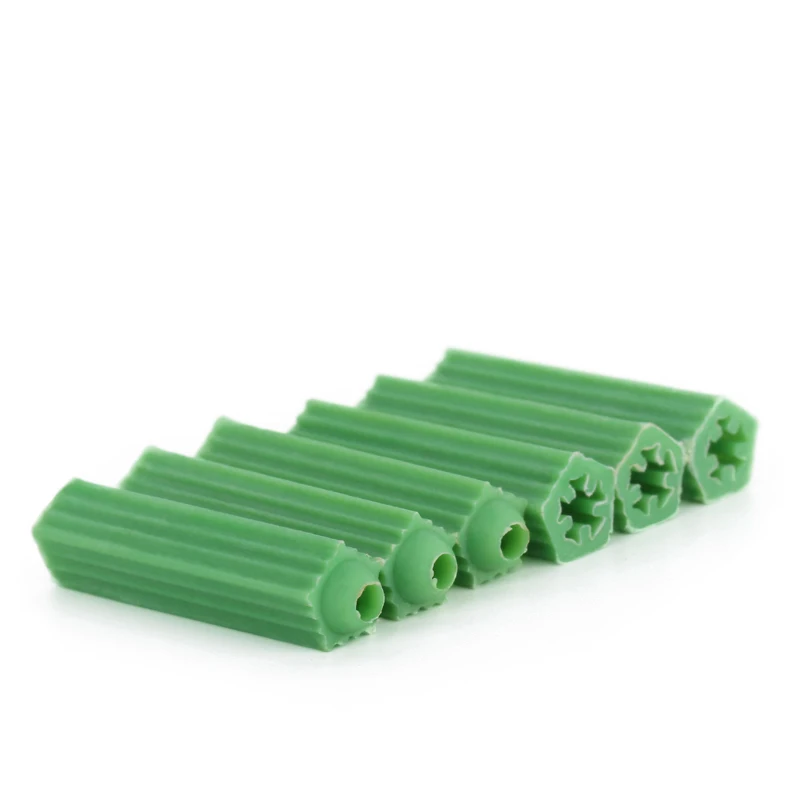 200 шт. зеленый винт для каменной кладки крепление стены анкерная Расширительная