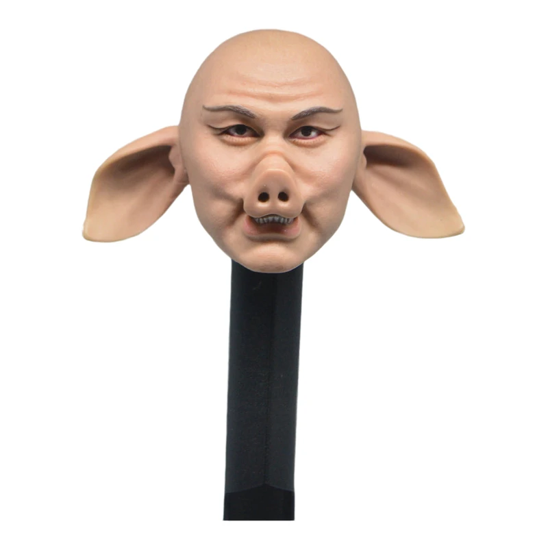 Изготовленная на заказ голова свиньи в масштабе 1/6 для тела популярных