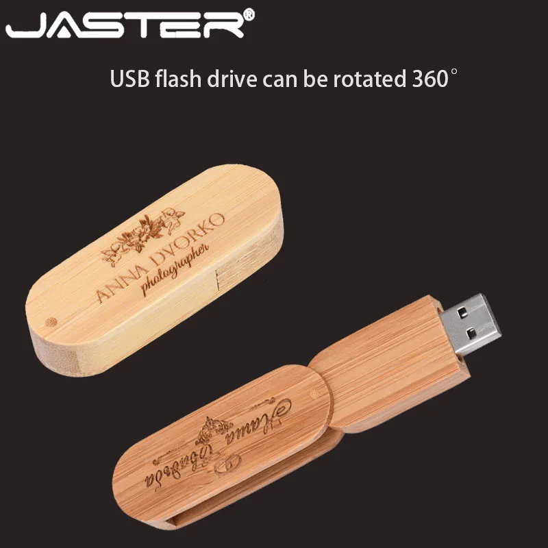 USB-флеш-накопитель JASTER деревянный корпус 4 ГБ 16 32 64 | Компьютеры и офис