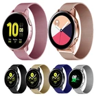 Ремешок магнитный для Samsung Galaxy Watch 42 мм 46 мм Active 2 4044 Gear S3, браслет для смарт-часов Huawei Watch GT 2 1, 18 мм 20 мм 22 мм