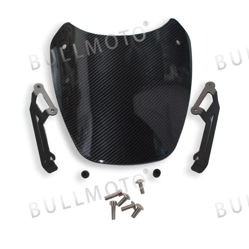 

For Ducati Scrambler 2016 2017 2018 Motorcycle Windscreen Windshield Shield Screen Visor Parabrisa with Bracket