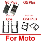 Лоток считывателя Micro Sim-карт, держатель слота для Motorola Moto G5 Plus XT1863 XT1684 XT1685 XT1687 G5s XT1799 G5s plus, запасные части