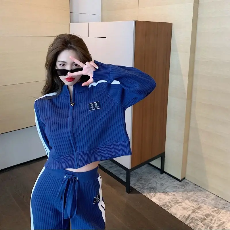 

Knitted Cardigan New 2021 Spring and Autumn Loose Outer Wear Fashion Short Gentle Lazy Wind Casual Sweater Coat Female