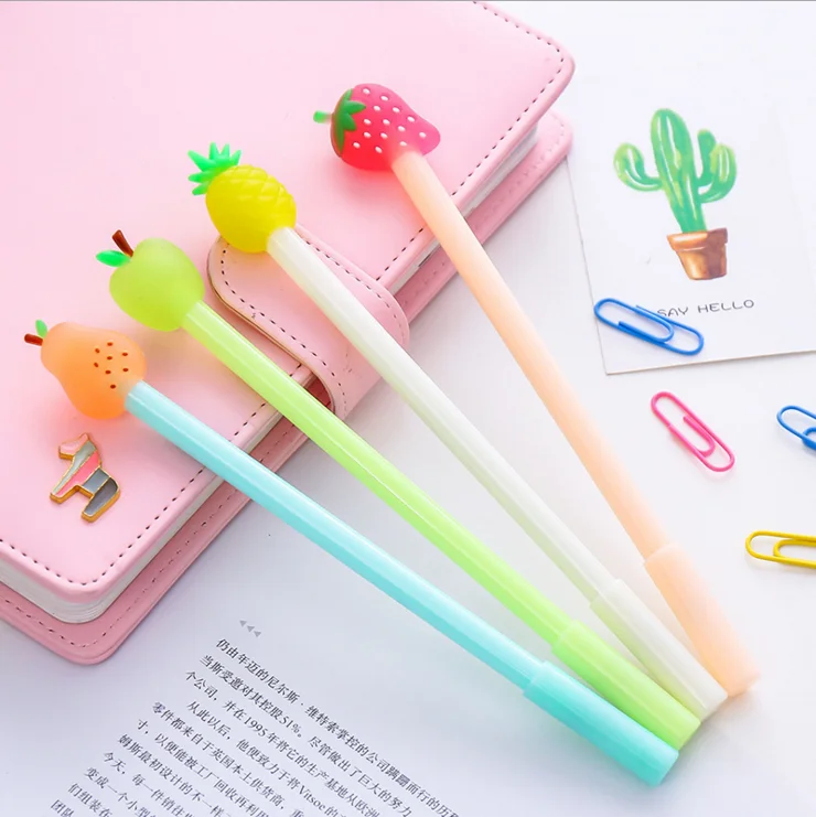 1 симпатичная ручка с изображением свежих фруктов Детская креативная