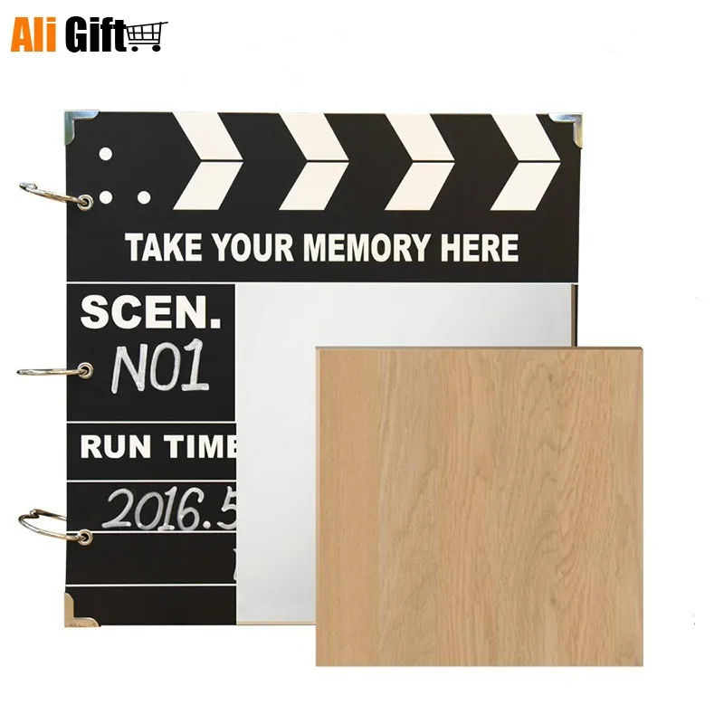 Оригинальный фотоальбом сделай сам Polaroid с ручной вставкой тонкая детская книга