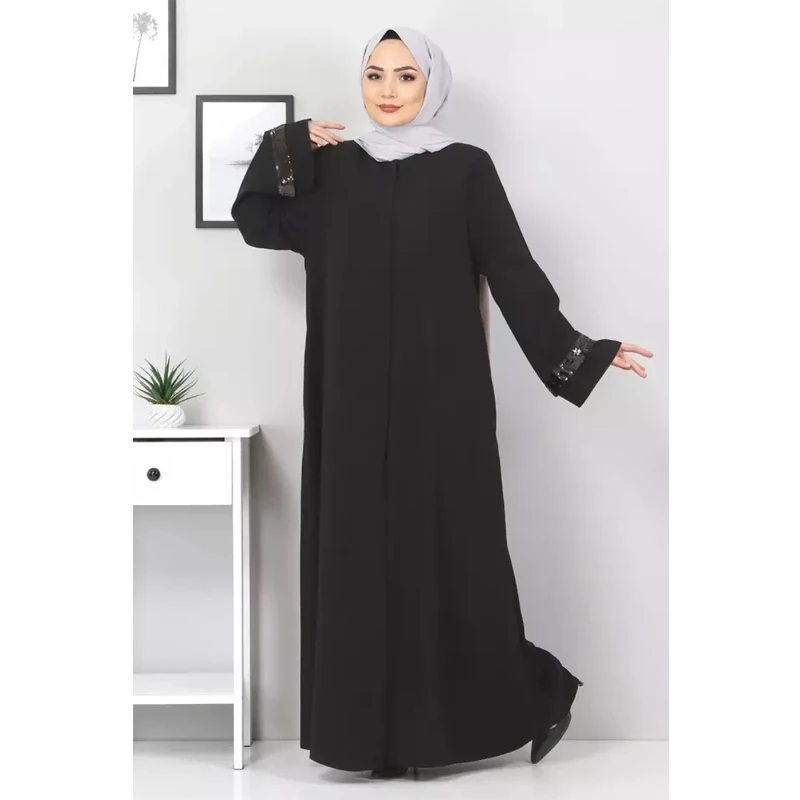 Abaya Дубай Турция мусульманский модный хиджаб платье кафтан мусульманская одежда макси платья для женщин Vestido Robe Musulman De ModeS566