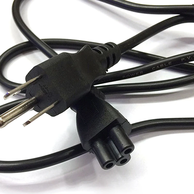 

1.2M US Plug 3-Prong Laptop Adapter Power Cord Cable Lead 3 Pin Charger AC Adapter Power Cable