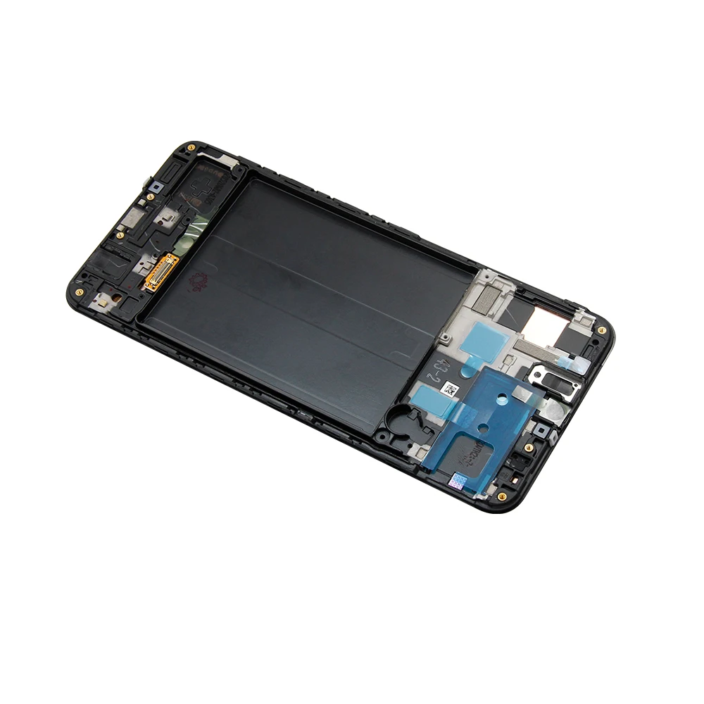 Для samsung Galaxy A50 A505 lcd A505DS A505F A505FD A505A lcd дисплей кодирующий преобразователь сенсорного экрана в сборе с рамкой