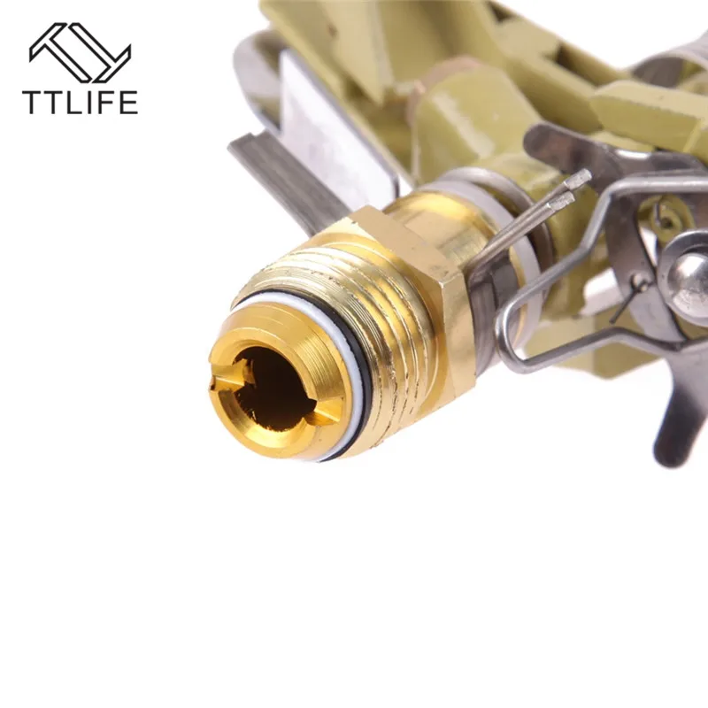 

Garden Watering Tool 1/2 Inch Copper Rotate Water Sprinkler Spray Nozzle Connector Rocker Arm Garden Irrigation Watering System