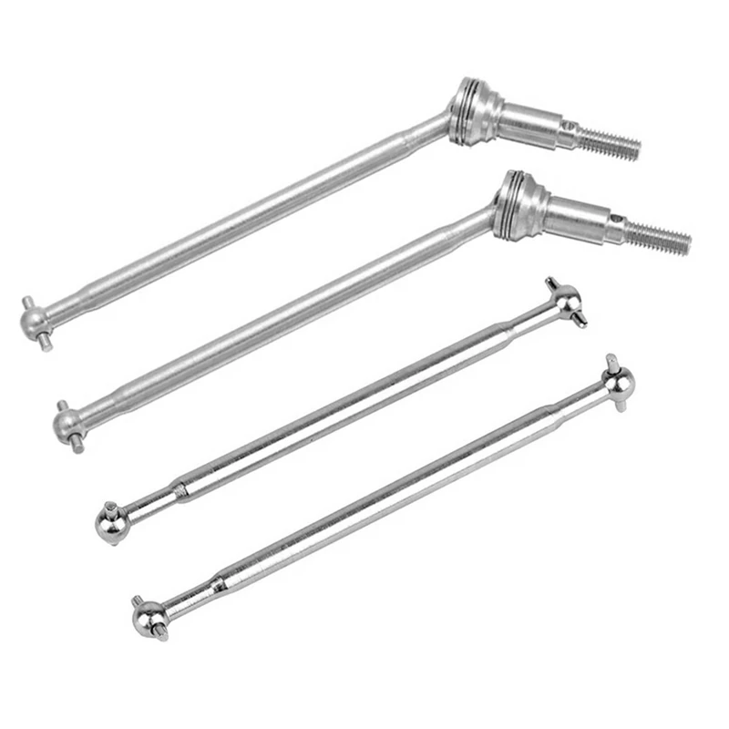 

4 шт. передний Универсальный приводной вал CVD, кость для собак для Hosim XLH 9125, запчасти для обновленного автомобиля на дистанционном управлении...