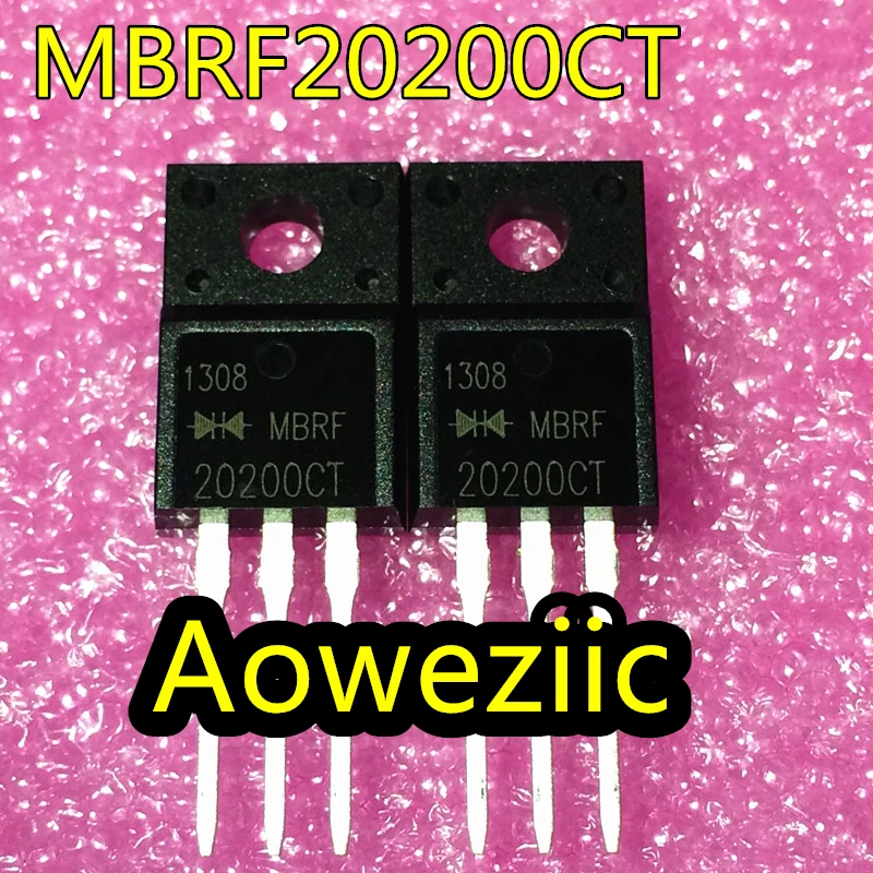 10 шт./лот MBRF20200CT 20A 100V TO 220F диод Шоттки Новинка|Реле| |