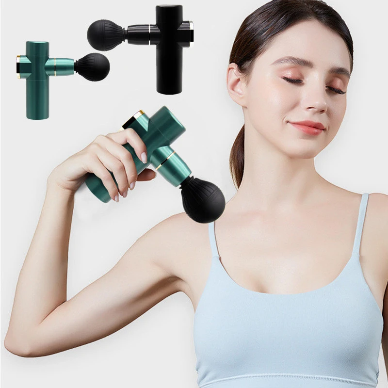 

2021 Massage Gun Deep Tissue Percussion Muscle Massager for Electric Body Massager Exercising Relaxation Pain Relief Fascia Gun