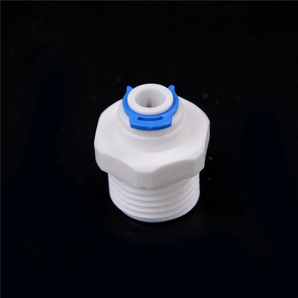 Продажа 1 шт. 1/2 ''Резьбовая втулка для 1/4'' быстрого подключения RO воды
