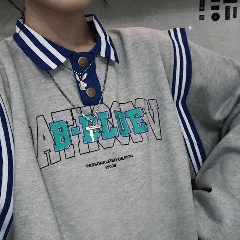 

New Fashion Women Hoodie Sweatshirts Long Sleeve Hip Hop print Women Cute Hooded Pullover Tops Female High Street Overs