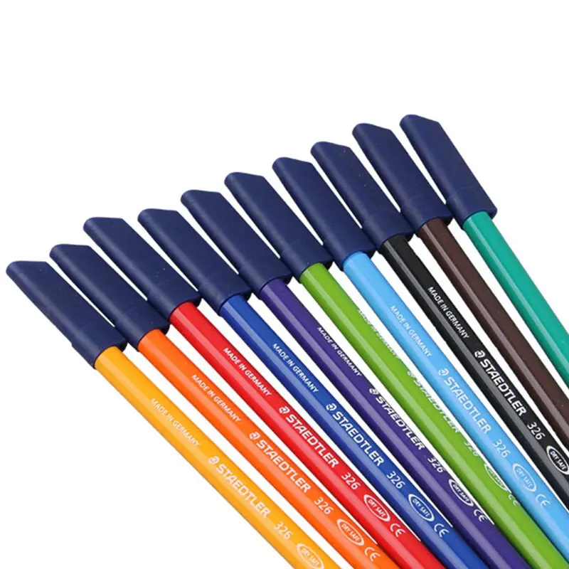 Упаковка из 20 Staedtler 326WP20 Noris Club Fibre-Tip Pen с бумажником-разные цвета | Канцтовары для