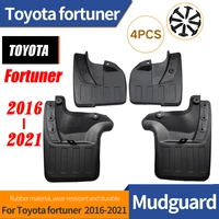 car mudflaps mud flaps for toyota fortuner 2016 2021 front rear wheels splash guards mudguards fender dedicated accessories