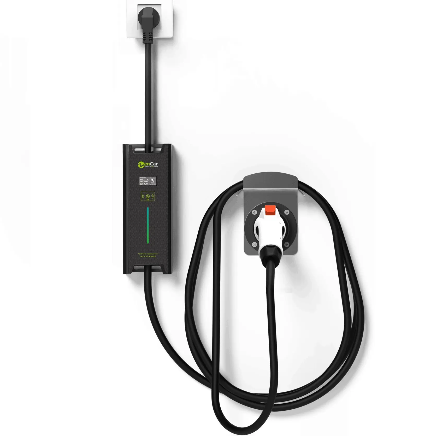 

16 А Тип 2 Уровень 2 EV зарядное устройство с разъемом IEC 62196-2 + schuko meet IEC 61851