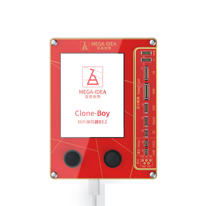 

Clone-Boy LCD Screen True Tone Repair Programmer for iPhone 7 8 Plus X XR XS Max QianLi Mega-Idea Vibration/Touch/Battery Tool