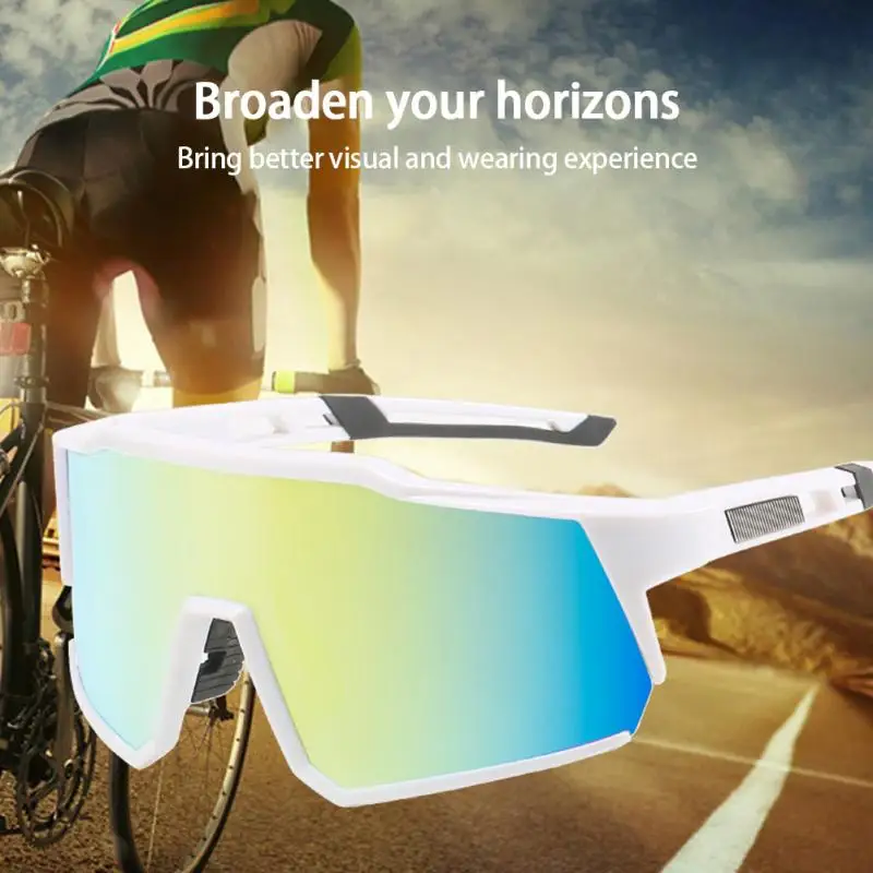 

Men Women Windproof Sunglasses Big Frame Travel Eyewear Running Bike Riding Sun Glasses Outdoor Sports Cycling Bicycle Goggle