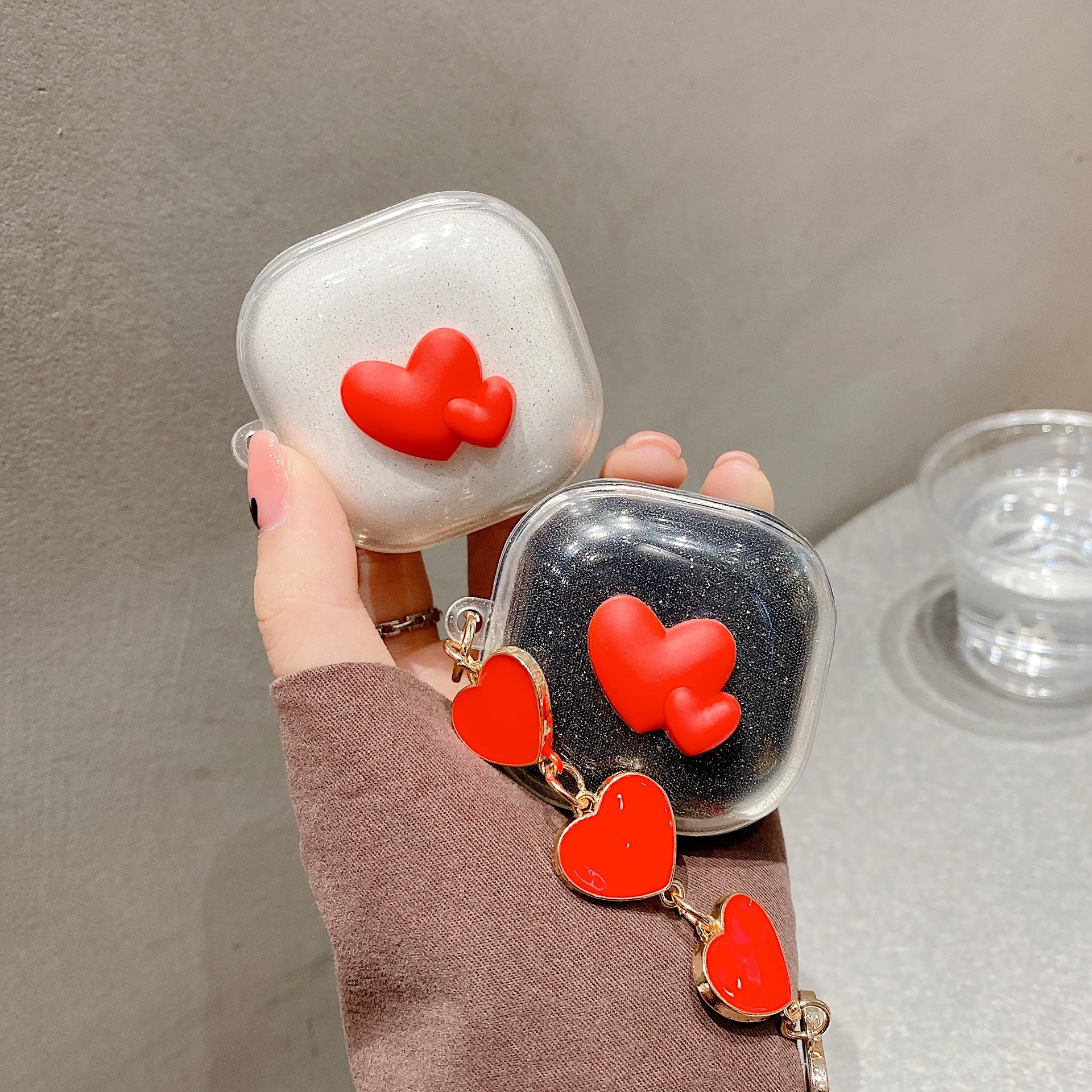 Case For Samsung Galaxy Buds Live Buds Pro Buds2 Protective Earphone Cover For Samsuing Galaxy Buds 2 with Spring Bracelet