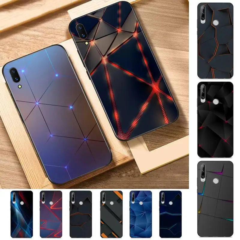 

YNDFCNB dazzling cool light line Phone Case for Huawei Y 6 9 7 5 8s prime 2019 2018 enjoy 7 plus