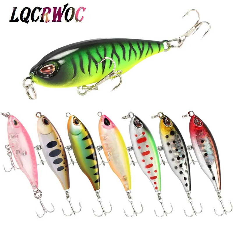 Новый Карандаш приманки 3 2 г 4 5 см мини рыболовные Топ воды whopper plopper вращающаяся