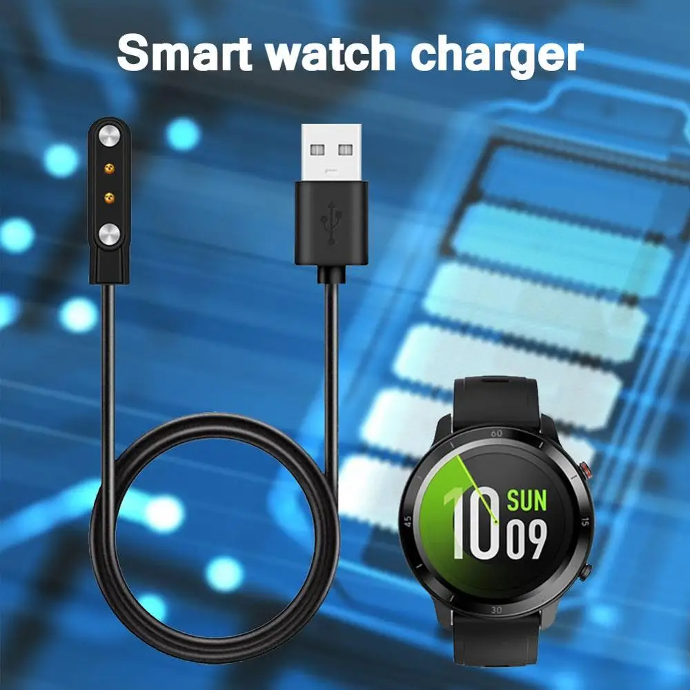 

Free shipping Smart Watch USB Charging Cable Dock Charger Adapter Magnetic Base Cord Wire Fast Charging