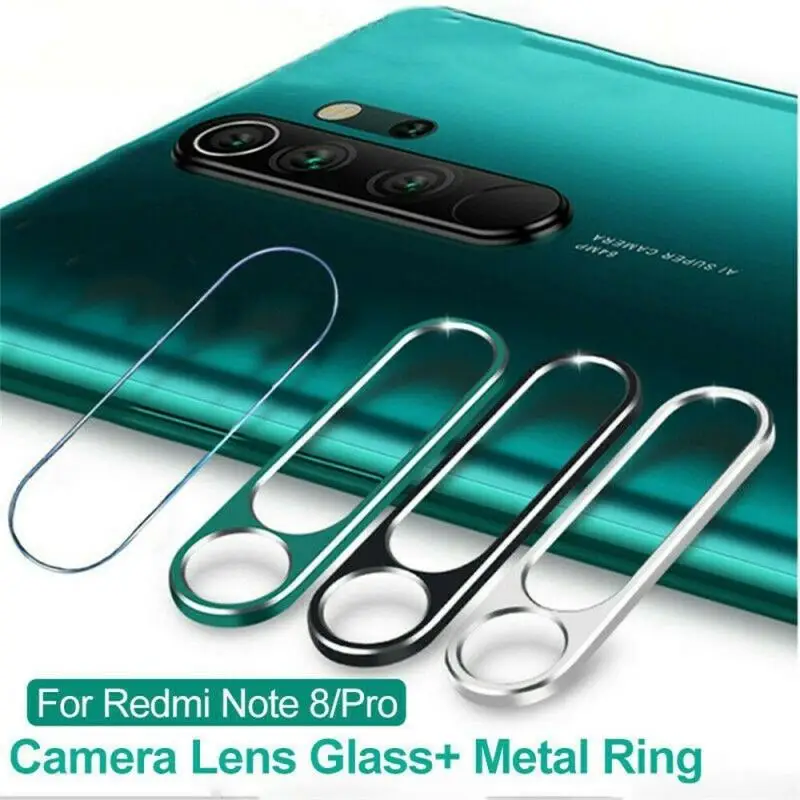 Фото Защитное стекло для объектива Xiaomi Redmi Note 8 Pro 8T стеклянный металлический защитный Защитное стекло для объектива Xiaomi Redmi Note 8 Pro 8T стеклянный металлический защитный