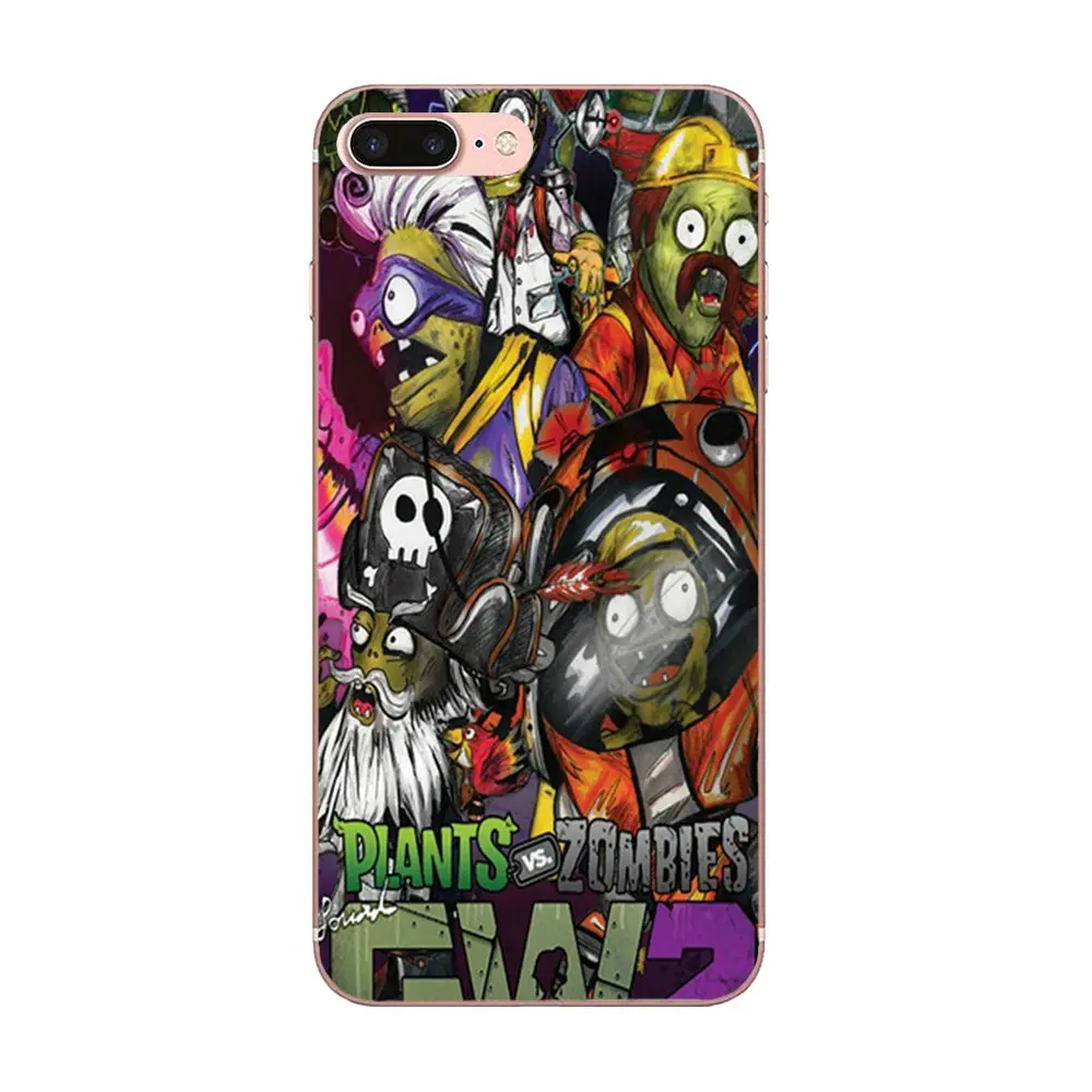 Fashion Design Skin Thin Case Game Plants Vs Zombies For Samsung Galaxy Note 5 8 9 S3 S4 S5 S6 S7 S8 S9 S10 mini Edge Plus Lite | Мобильные