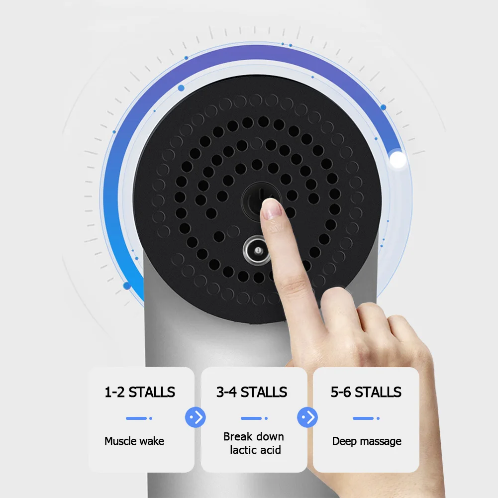 

USB Massager Gun Mini Electric Body Muscle Deep Fascia Massager Muscle Pain Relaxation For Athletes Fitness Massageador