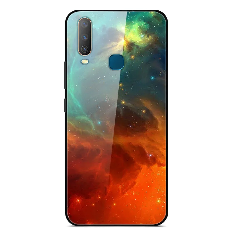 as photo 27 Чехол из закаленного стекла для Vivo Y17, чехол, жесткая задняя крышка для Vivo Y15, чехол для Vivo Y12, чехол из ТПУ, бампер для Vivo Y3, чехол, Funda - Цвет: as photo 27
