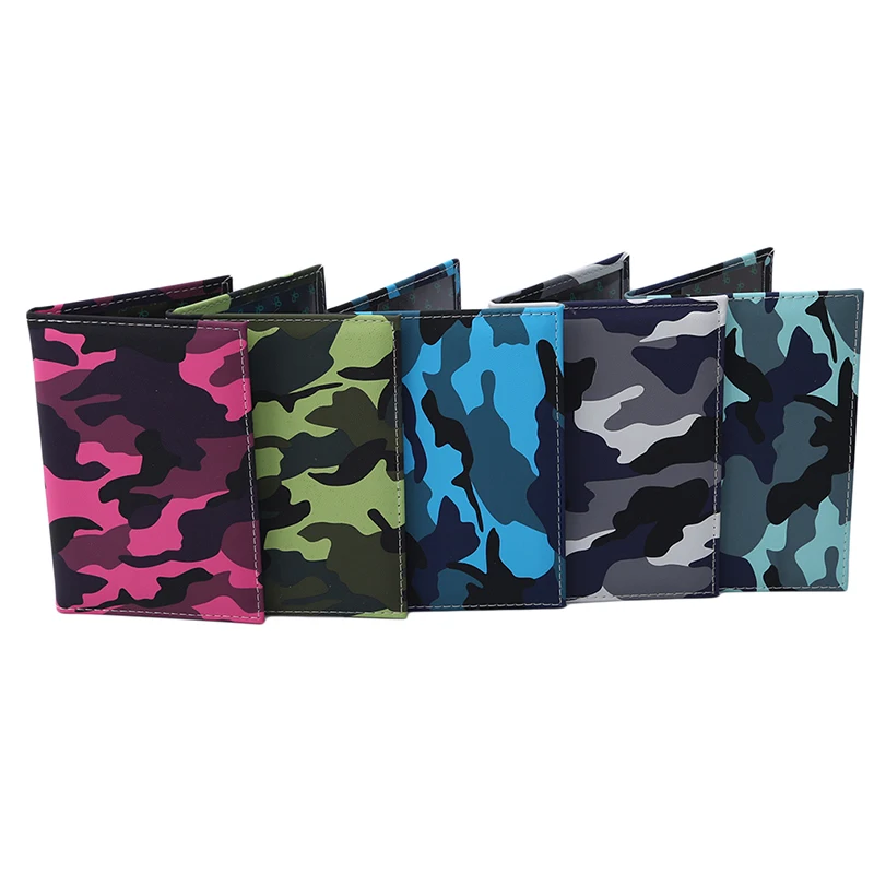 1 шт. Модный чехол с камуфляжным принтом Женский из искусственной кожи держатель