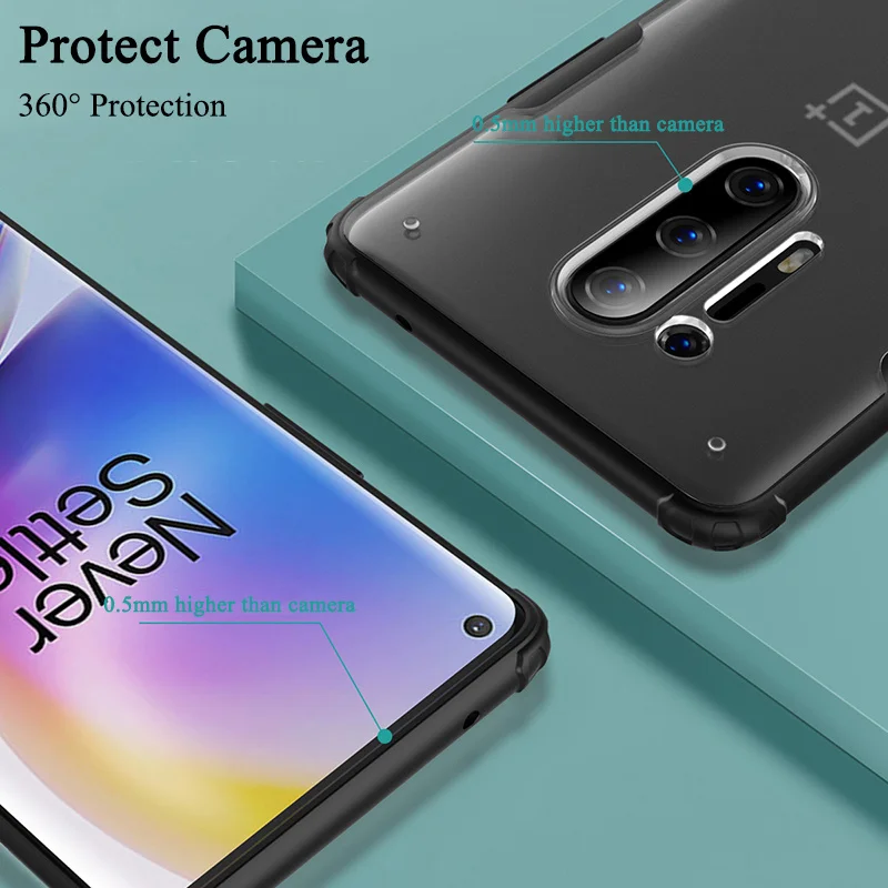 translucent matte phone case for oneplus nord 2 ce 5g 8 pro 8t soft tpu silicone frame cover for one plus 8 pro case accessories free global shipping