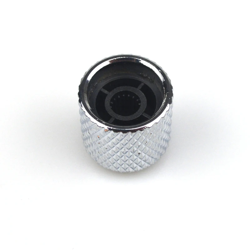 freies verschiffen 6mm metall dome tone gitarre volume tone knöpfe potentiometer steuer knöpfe für e gitarre bass free global shipping