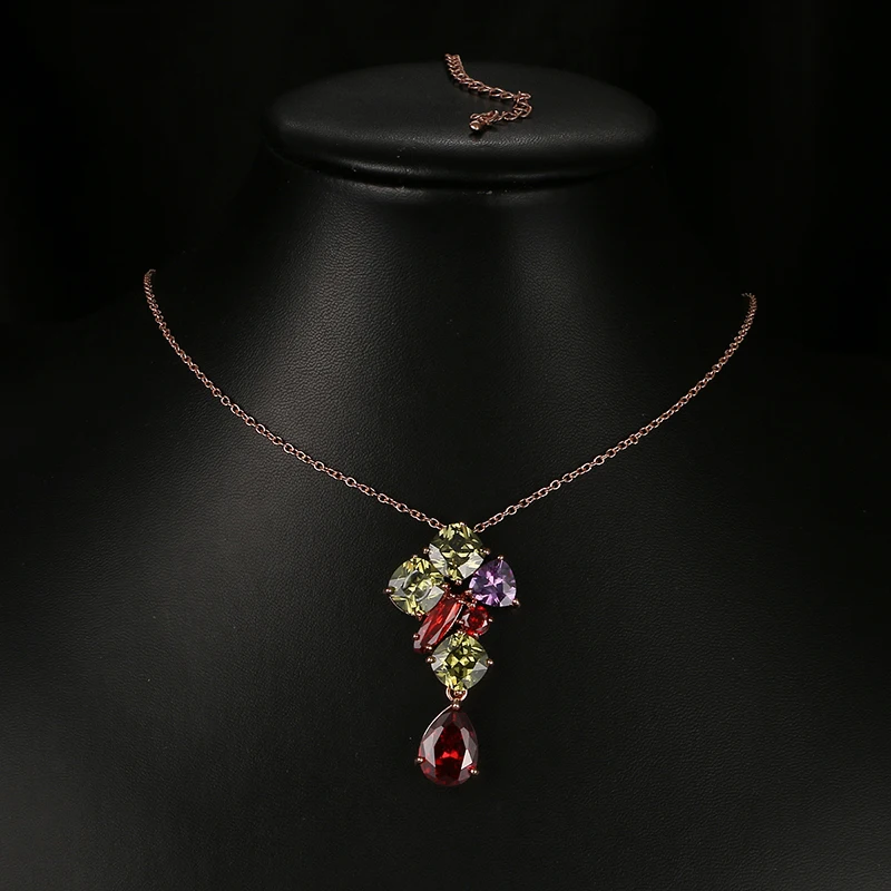 Bettyue Attractive Shape For Women And Girls Fashion Trend Geometry Zirconia Distinctive Necklace In Banquet Shiny Orneme | Украшения и