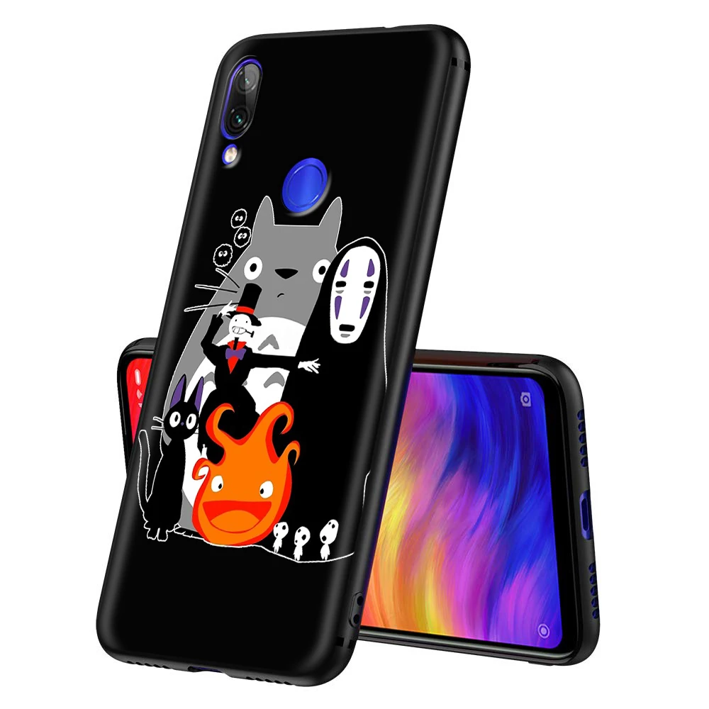 Чехол для Xiaomi Redmi Note 4 4x 4a 5 5a 6 8 8A MI 9 9s 10 8T K30 Pro Max Lite Plus Studio Ghibli Totoro|Бамперы| |